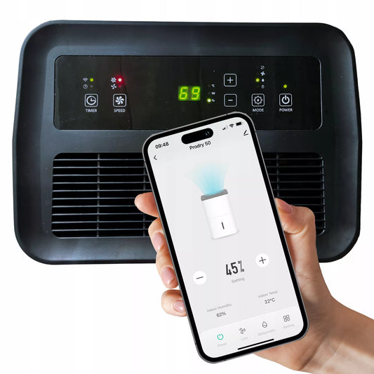 Mission Air PRO 50L/24h WiFi namų oro drėgmės surinkėjas