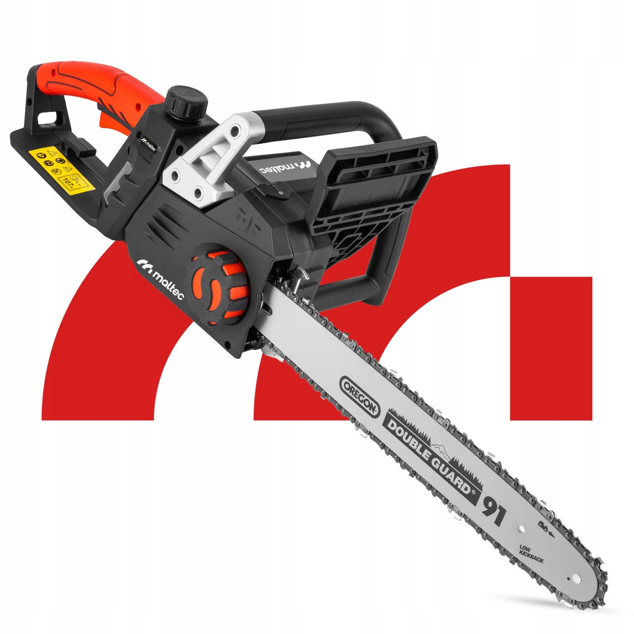 Elektrinis grandininis pjūklas medienai ir šakoms, 16" kreipiamosios, 3550W