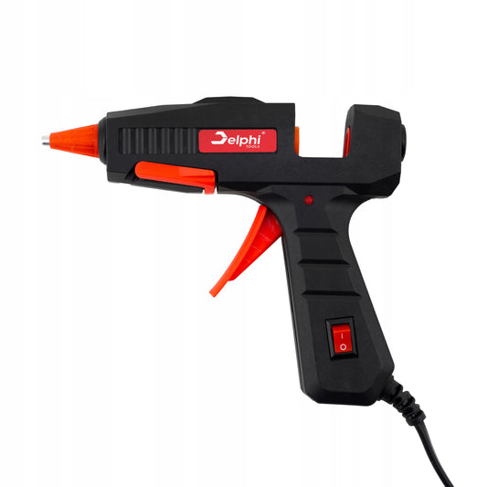 Karštų klijų pistoletas, 100W, 60 vnt. 7mm klijų lazdelės, galingas