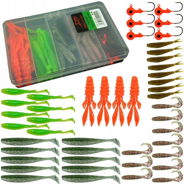 Galingas masalų rinkinys 103 elementai Suktukai, Vobleriai, Ripperiai, Gumos