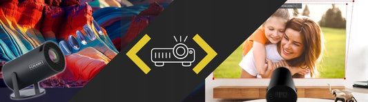 PROJEKTORIUS PROJEKTORIUS MINI NEŠIOJAMAS ANDROID LED WIFI FULL HD SMART TV HY300