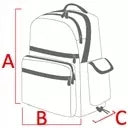 Lėktuvo Rankinis Bagažas LOT Wizzair Ryanair 30L Kabininis Išplečiamas 2.0