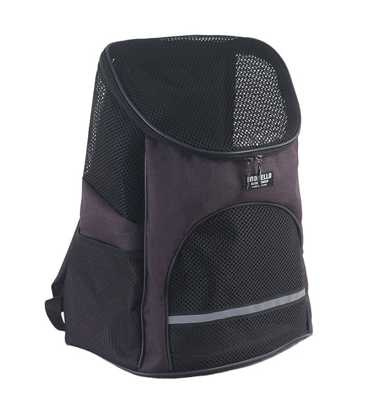 Transportinis kuprinės tipo krepšys katėms / šunims su ventiliacijos angomis. Lenkų gamybos