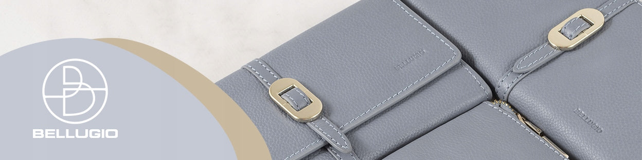 Moteriška piniginė nubuko oda Wild Tiger - tamsiai raudona