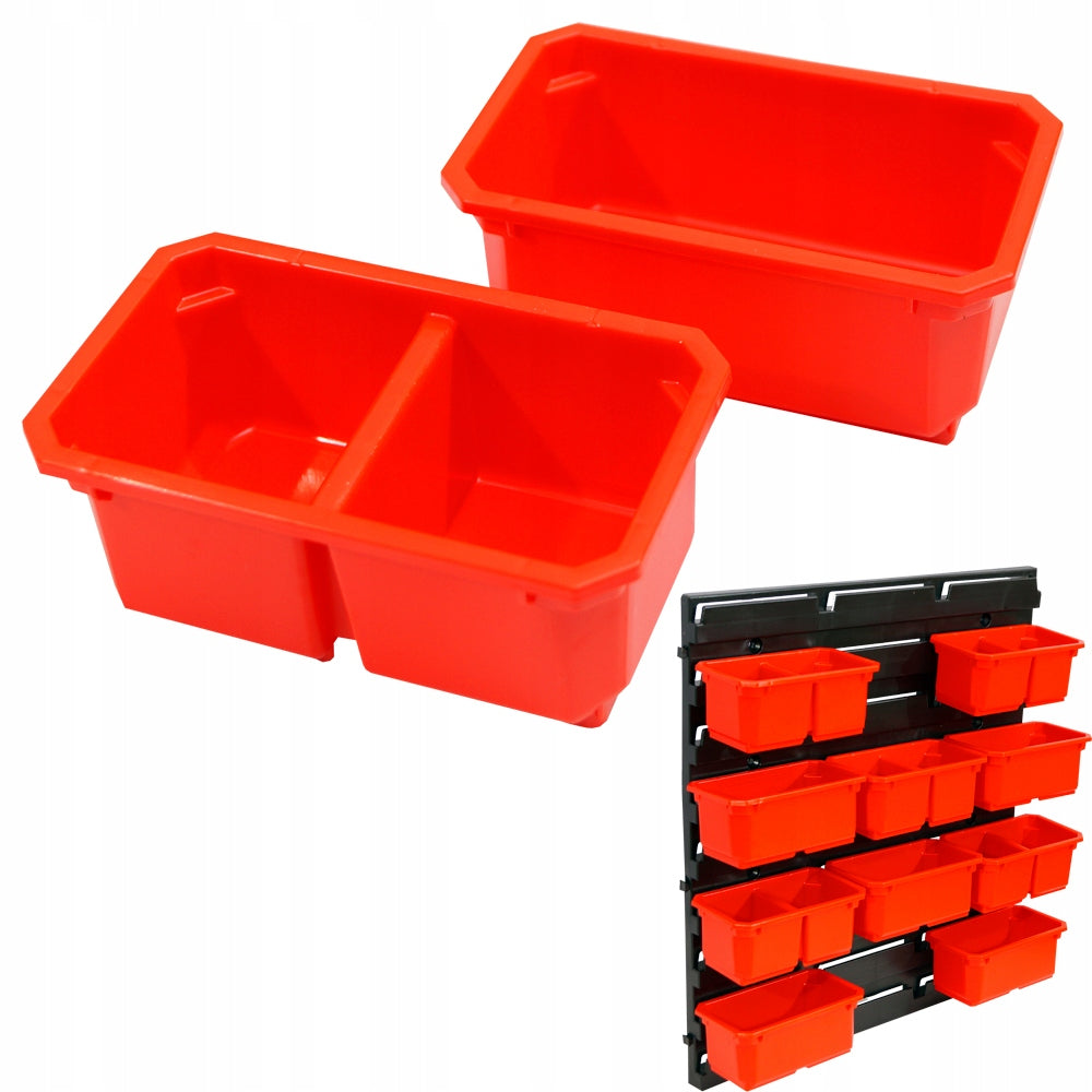 QBRICK SYSTEM ONE M L Organizer PRO 100 200 rinkinys talpyklos su pegboard