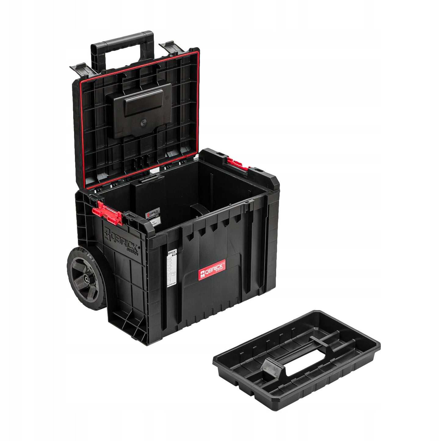QBRICK SYSTEM PRO 2.0 dirbtuvių rinkinys su ratukais, įrankių dėžė
