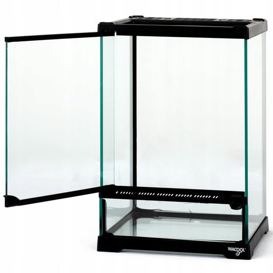 REPTI-ZOO TERARIUMAS 21x21x30 – PATVARUS VANDENĮ ATSPARUS ROPLIAMS IR VABZDŽIAMS