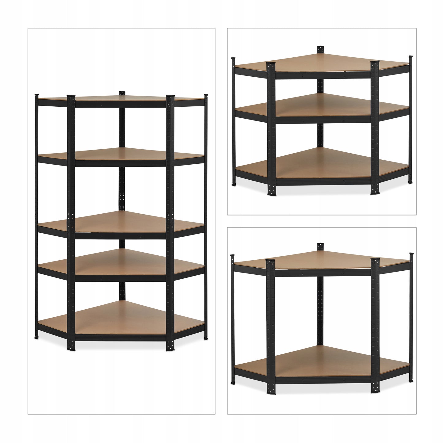 Sandėlio lentyna Relaxdays 181 x 128 x 92 cm maks. 175 kg ant lentynos