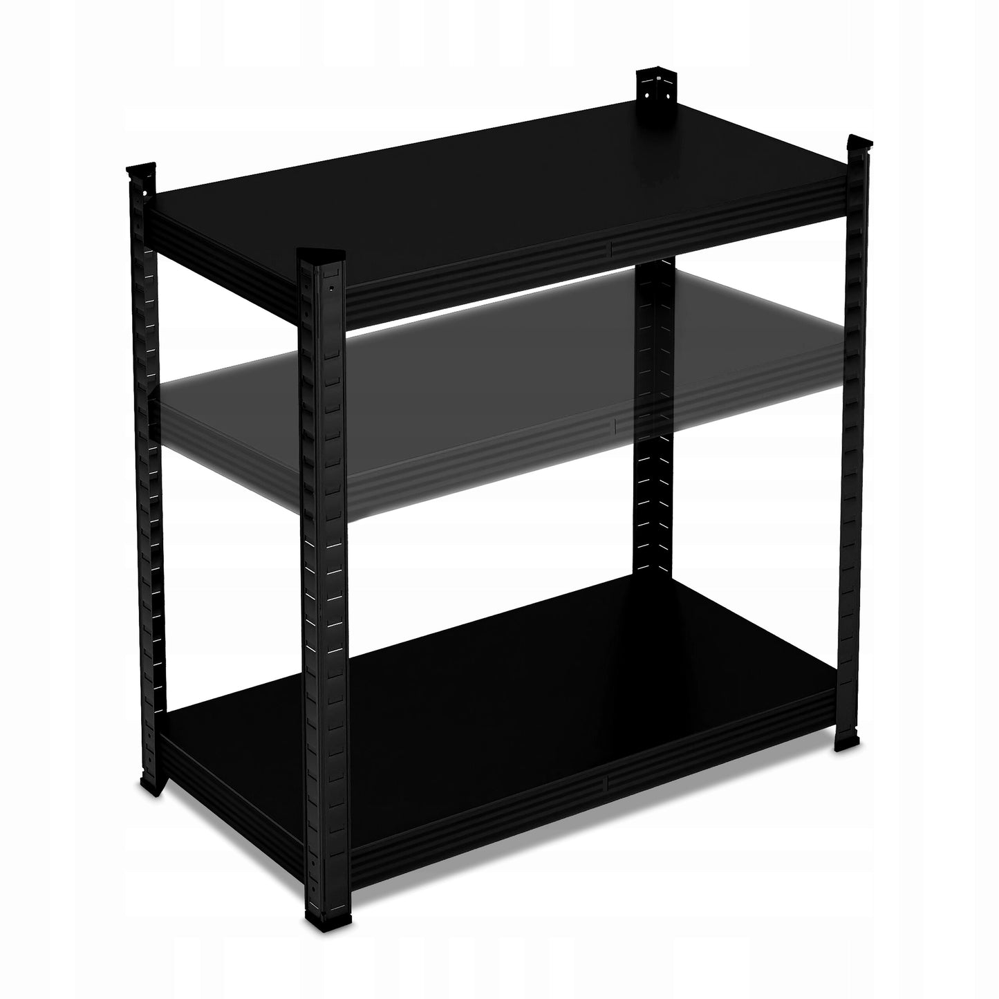 Metalinė sandėliavimo lentyna Relaxdays 150 x 75 x 30 cm, maks. 175 kg vienai lentynai