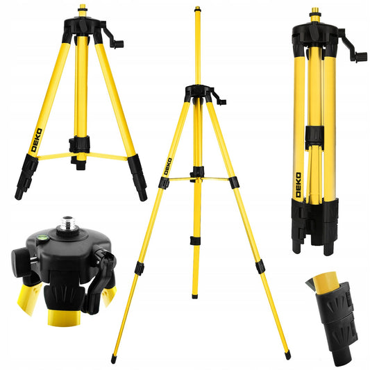 DEKO trikojis lazeriniam nivelyrui, 5/8 colio sriegis, su dėklu