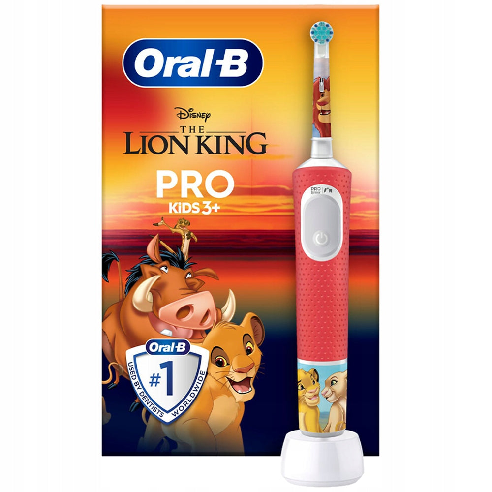 Elektrinis dantų šepetėlis vaikams ORAL-B VITALITY PRO D103 Liūtas Karalius LION
