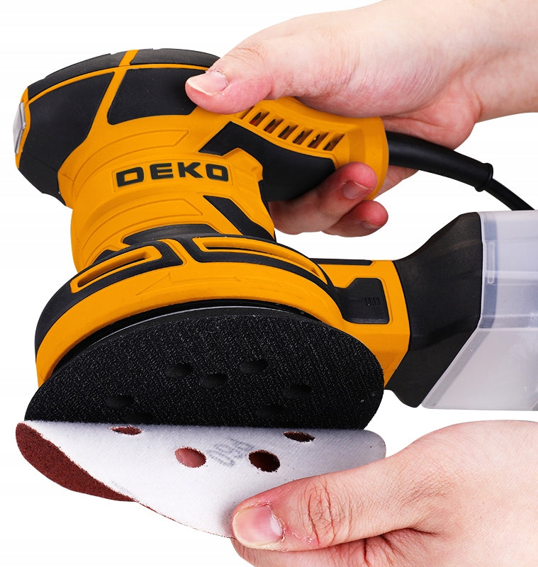 ELEKTRINIS EKSbigveeINIS ŠLIFUOKLIS 125 MM 16x ŠLIAVIMO DISKELIAI