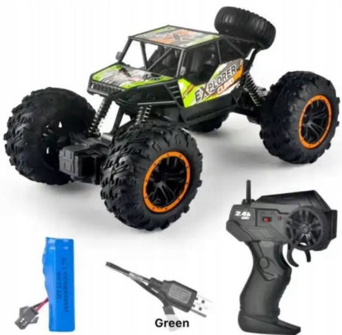 Didelis nuotoliniu būdu valdomas visureigis automobilis su pulteliu, Buggy Džipas 1:18