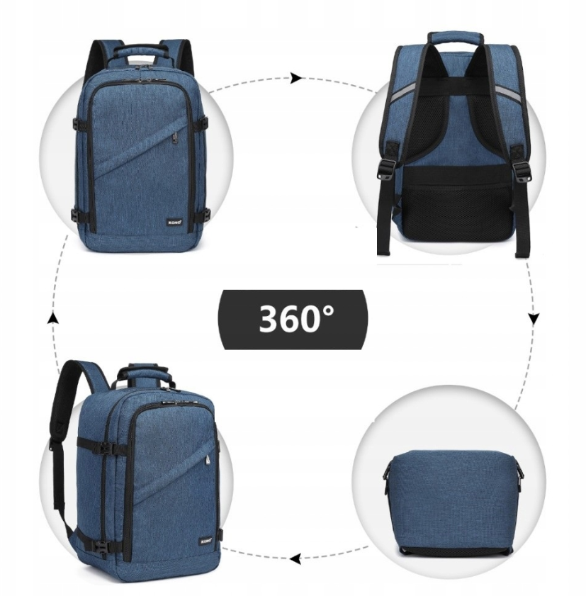 Kabinos krepšys - 40×30×20cm "Kono Expander"