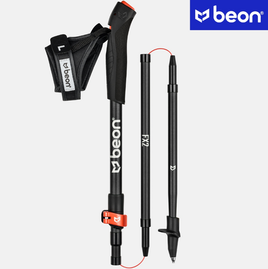 Beon FX2 – sulankstomos ir reguliuojamos lazdos žygiams