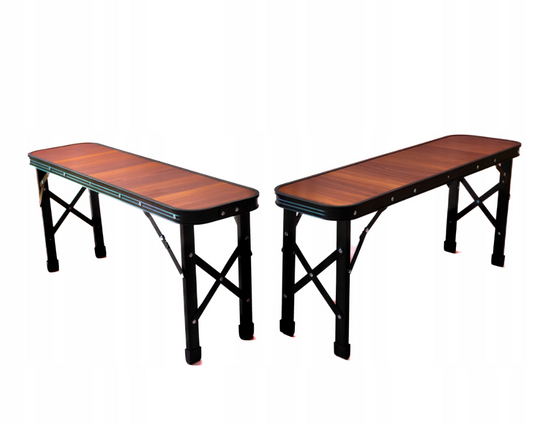 "Campify" stalo + dviejų suolų rinkinys – idealus kempingams