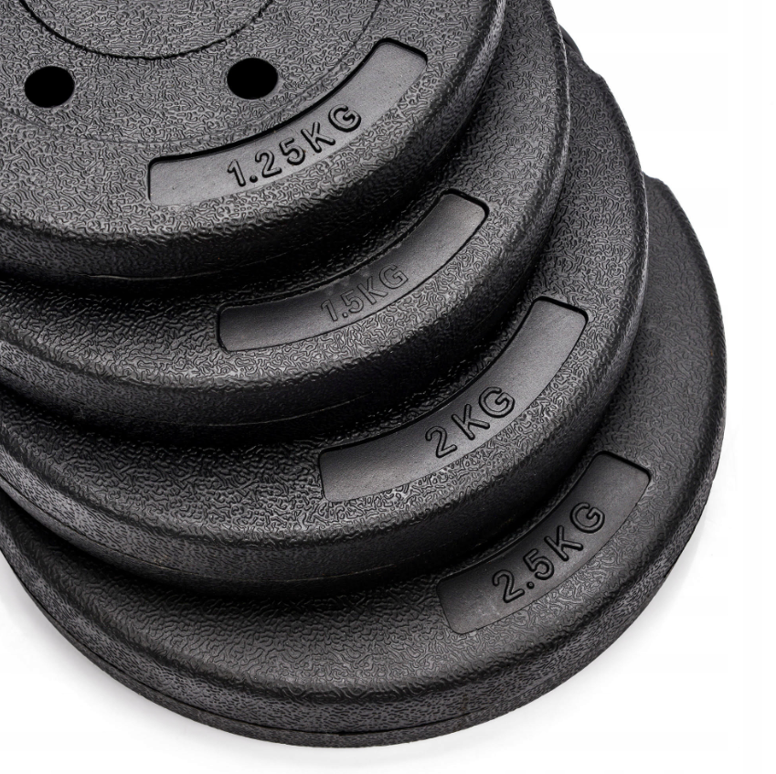 Meteor 2x15 kg reguliuojamo svorio hanteliai – treniruočių rinkinys