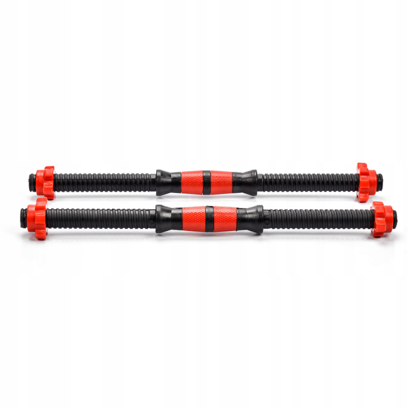 Meteor 2x15 kg reguliuojamo svorio hanteliai – treniruočių rinkinys