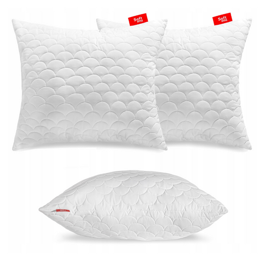 Antialerginės pagalvės 2vnt. 70x80 cm su užtrauktuku "Softimi"
