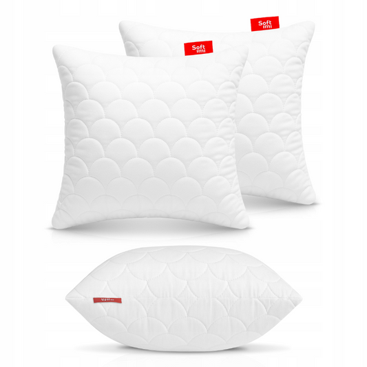 Antialerginės mikropluošto pagalvės "Softimi" 40x40 cm 2vnt