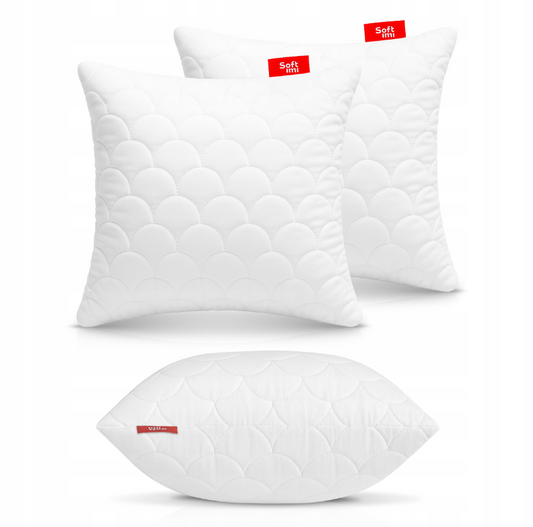 Antialerginės pagalvės „Softimi“ – 2 vnt. 45×45 cm su užtrauktuku