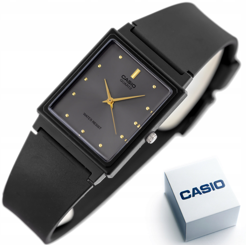 Juodas laikrodis moterims "Casio" MQ-38-8A