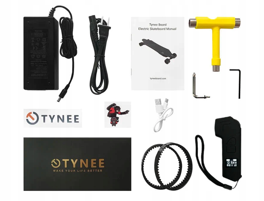 Tynee Stinger elektrinė riedlentė, longboardas
