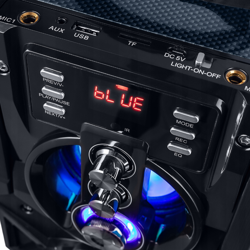 Nešiojama Bluetooth karaoke kolonėlė 800W