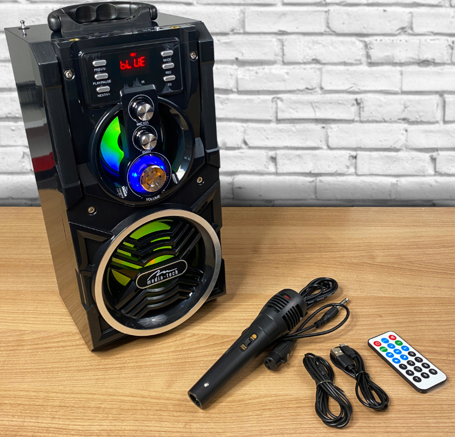 Nešiojama Bluetooth karaoke kolonėlė 800W