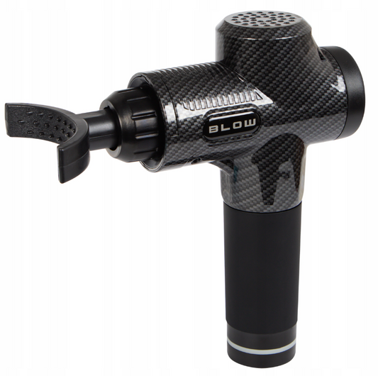Masažuoklis „Blow Gun PRO“ su 10 antgalių