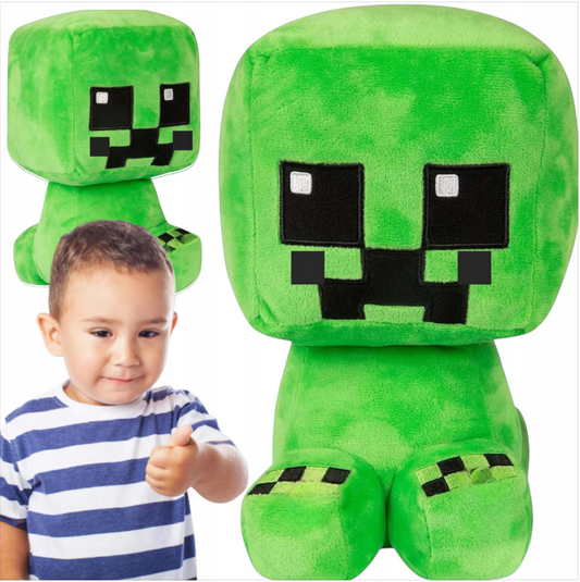 Pliušinis žaislas Minecraft – žalias personažas (Creeper)