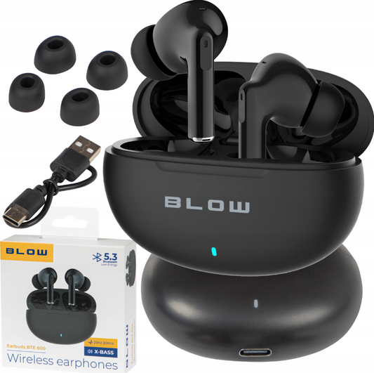 Belaidės žaidimų ausinės su mikrofonu ir įkrovimo dėklu