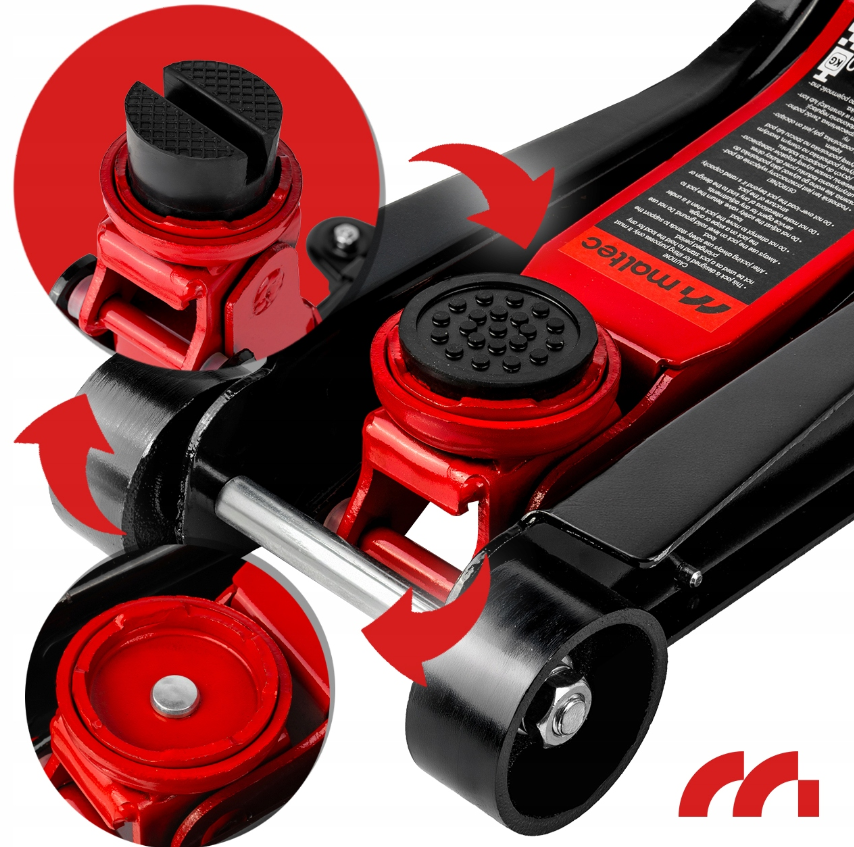 Hidraulinis žemaprofilinis automobilio keltuvas "Maltec"