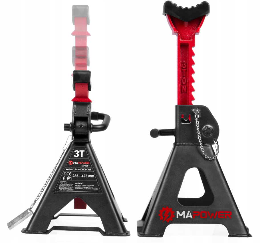 Stovai - atramos automobiliui "Mapower" 2vnt