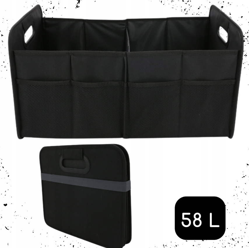 Didelė daiktadėžė automobiliui 58×35×30cm