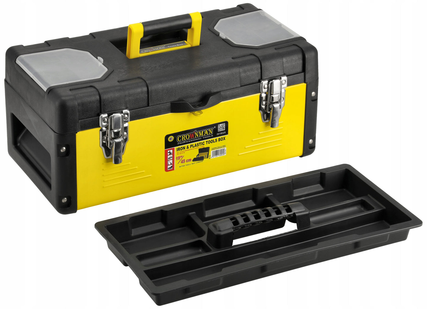 Metalinė išskleidžiama įrankių dėžė su stalčiais