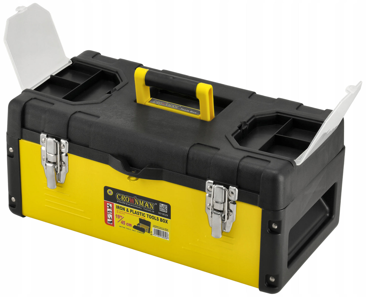 Metalinė išskleidžiama įrankių dėžė su stalčiais