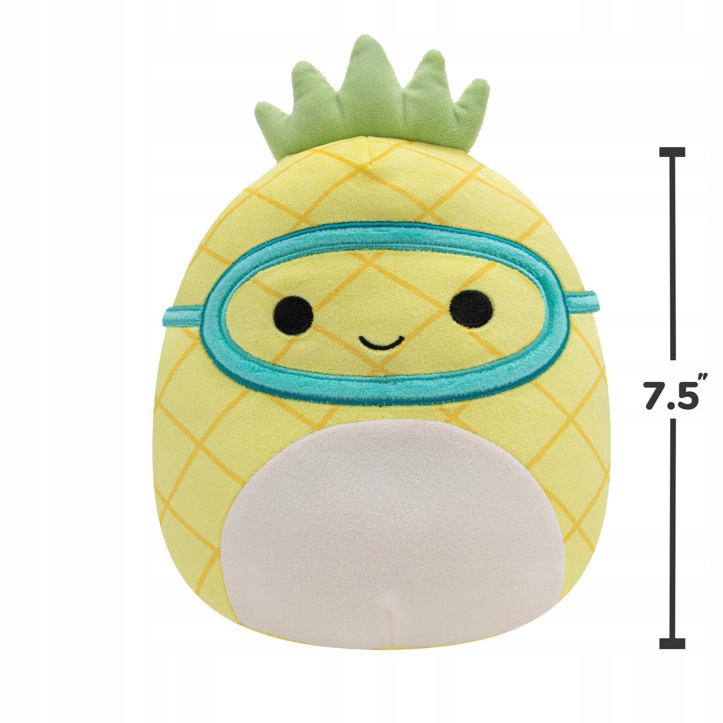 Squishmallows pliušinis žaislas meškinas ANANASAS MAUI 19 cm