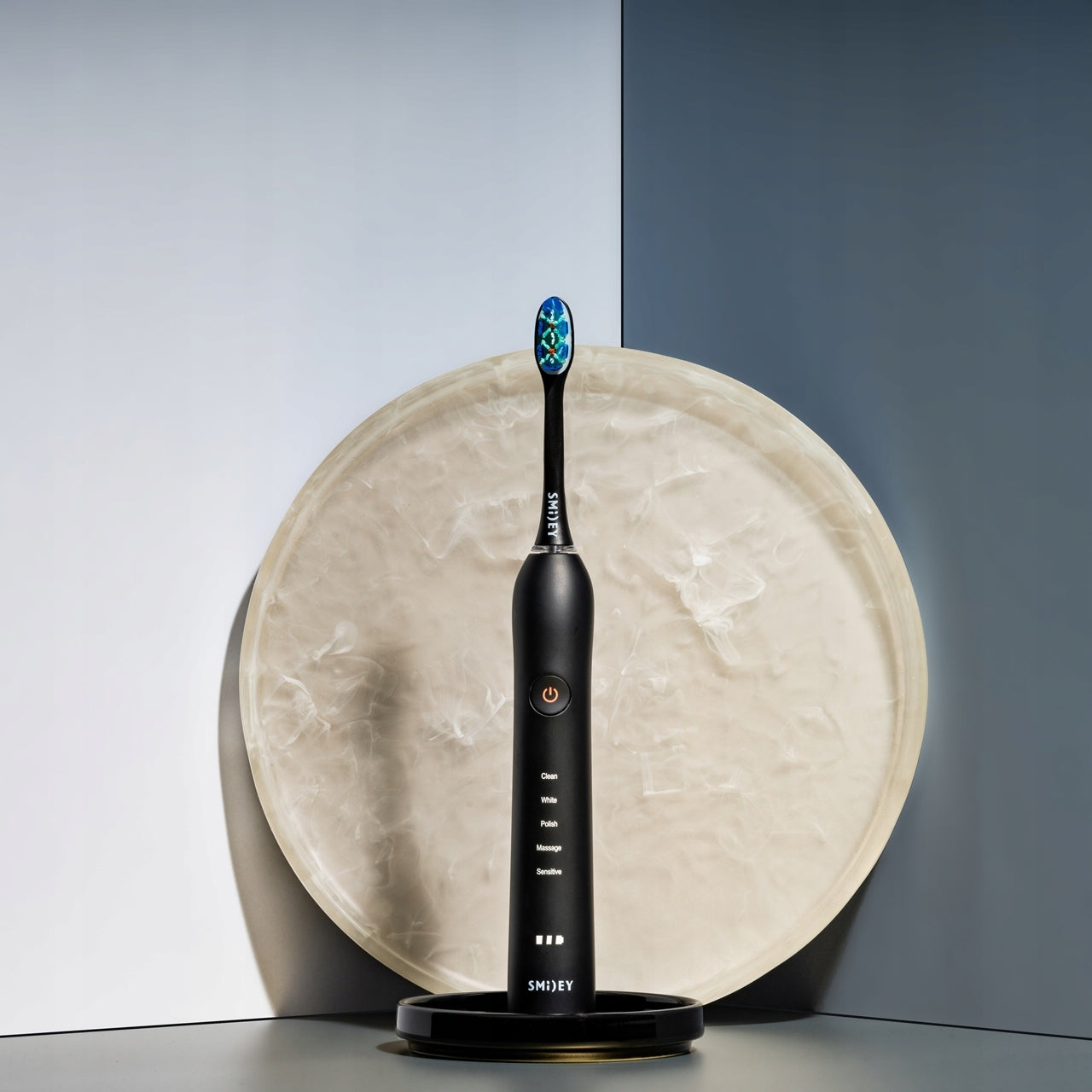 Sonicinis dantų šepetėlis Smiley + Belaidis dantų irigatorius