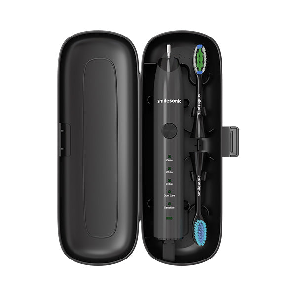Soninis dantų šepetėlis Smilesonic EX Juodas