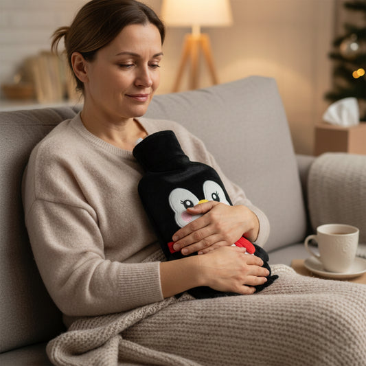 Didelis termoforas PINGWIN LAzyhome, guminis pliušinis, skirtas vaikams