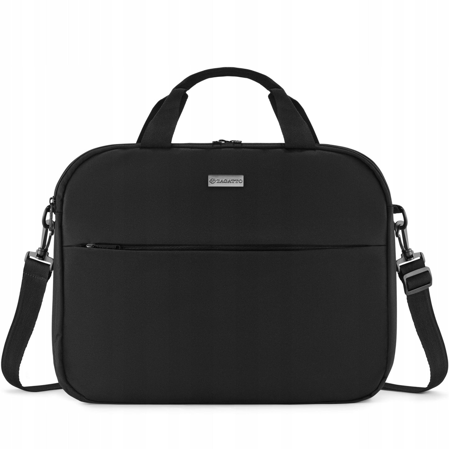 Nešiojamo kompiuterio krepšys 15,6" dviejų skyrių moteriškas vyriškas lengvas ant peties ZAGATTO