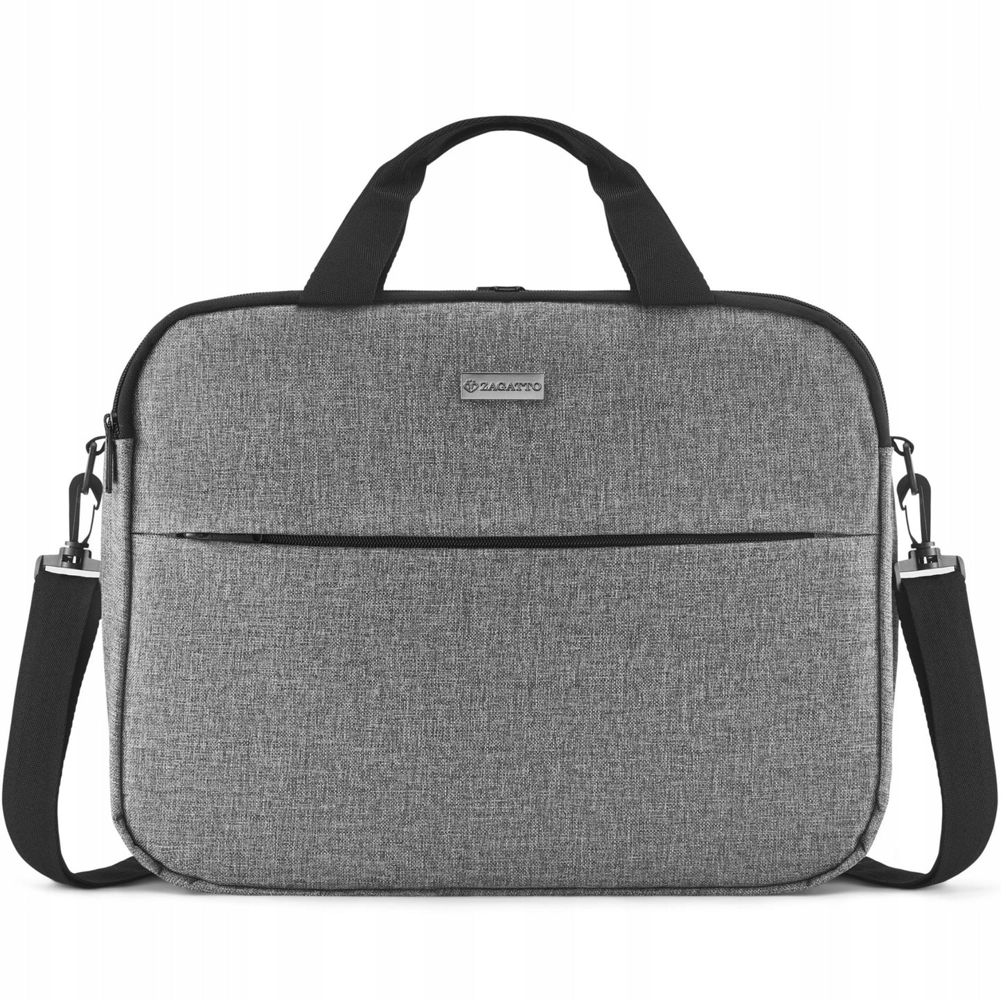 Nešiojamo kompiuterio krepšys 15,6" dviejų skyrių moteriškas vyriškas lengvas ant peties ZAGATTO