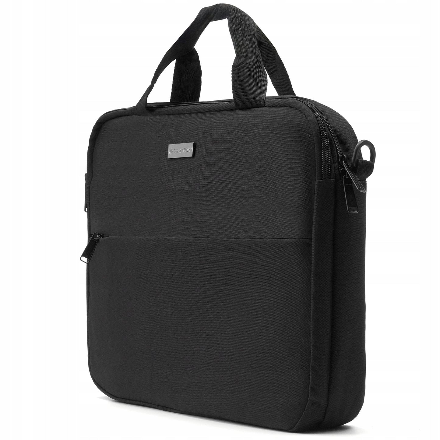 Nešiojamo kompiuterio krepšys 15,6" dviejų skyrių moteriškas vyriškas lengvas ant peties ZAGATTO