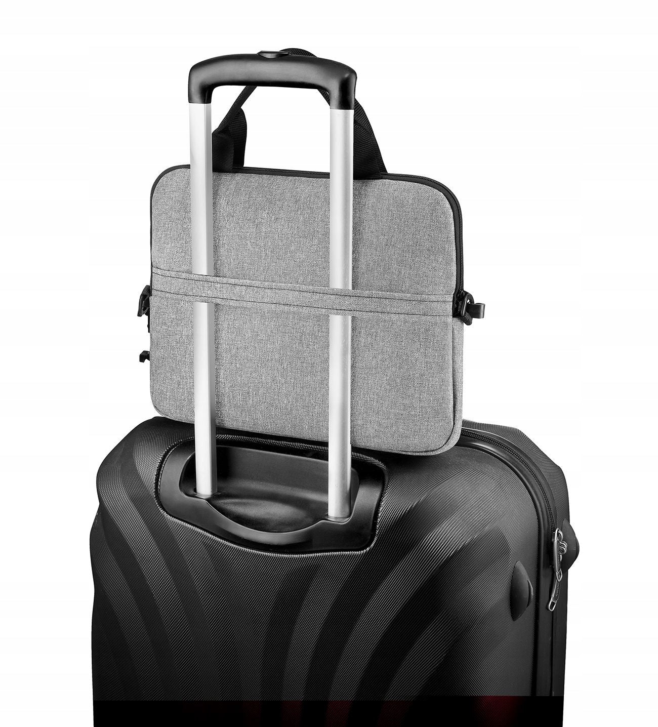 Nešiojamo kompiuterio krepšys 15,6" dviejų skyrių moteriškas vyriškas lengvas ant peties ZAGATTO