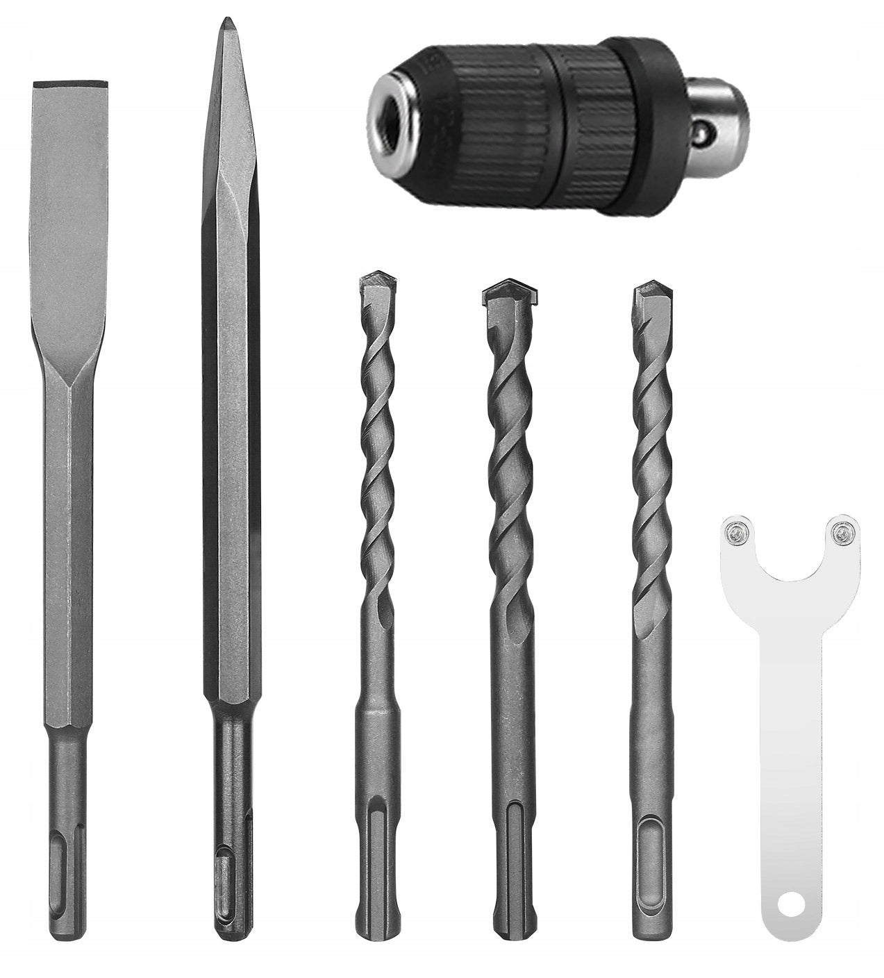 Galingas smūginis gręžtuvas SDS+ PLUS DEKO