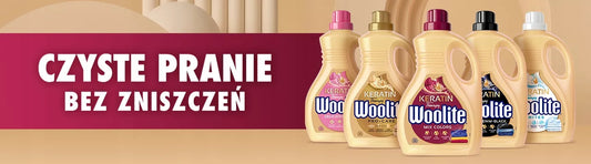 WOOLITE SKYSTIS SKALBIKLIS JUODAI AVRUS DŽINSAMS SU KERATINU 4.5L 75 SKALBIMAI