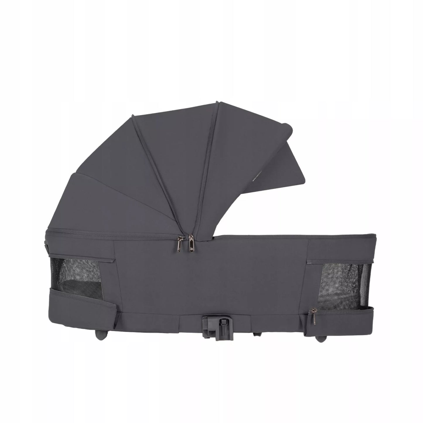 Daugiafunkcinis vežimėlis 2in1 CARRELLO MAGIA ELM pilkos spalvos, sulankstoma lopšys, 0-22 kg