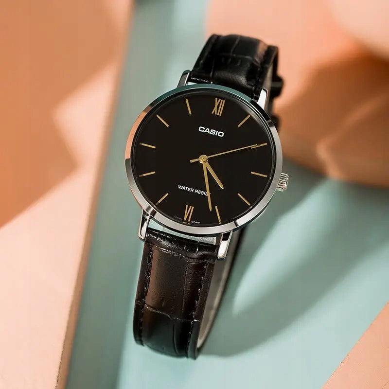 Moteriškas laikrodis CASIO LTP-VT01L-1B su dėžute