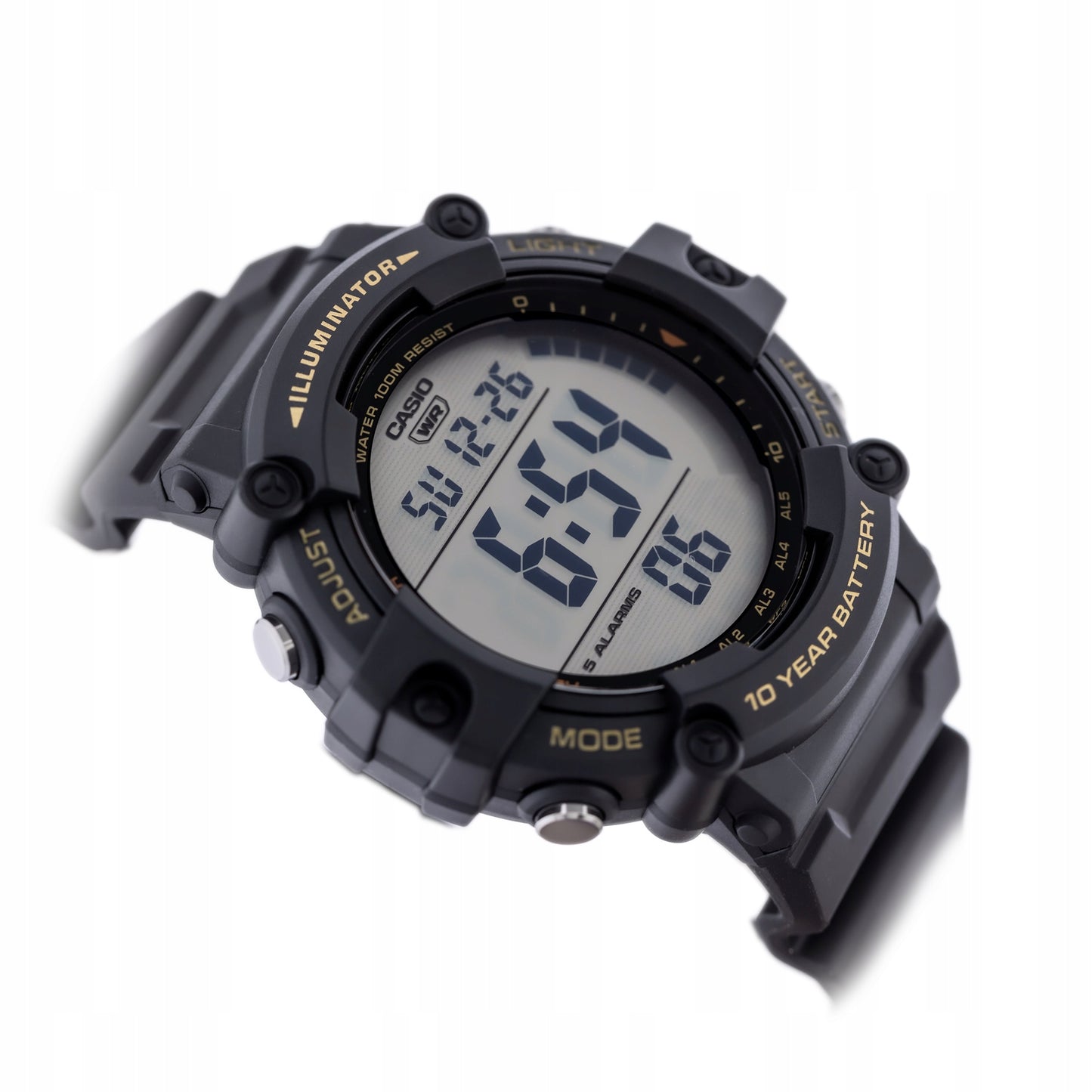 Vyriškas laikrodis CASIO AE-1500WHX-1A WR100 + DĖŽUTĖ (zd160a)